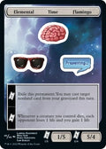 Image for Elemental Time Flamingo (46) (Unfinity) - Magic: The Gathering