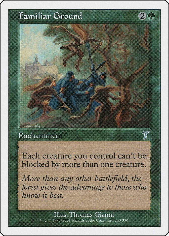 Image for Familiar Ground (243) (7th Edition) - Magic: The Gathering
