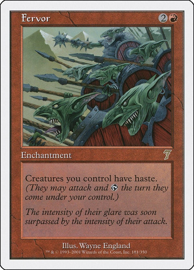 Image for Fervor (181) (7th Edition) - Magic: The Gathering