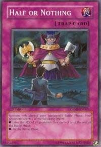 Image for Half or Nothing (CRMS-EN067) (CRMS) - YuGiOh