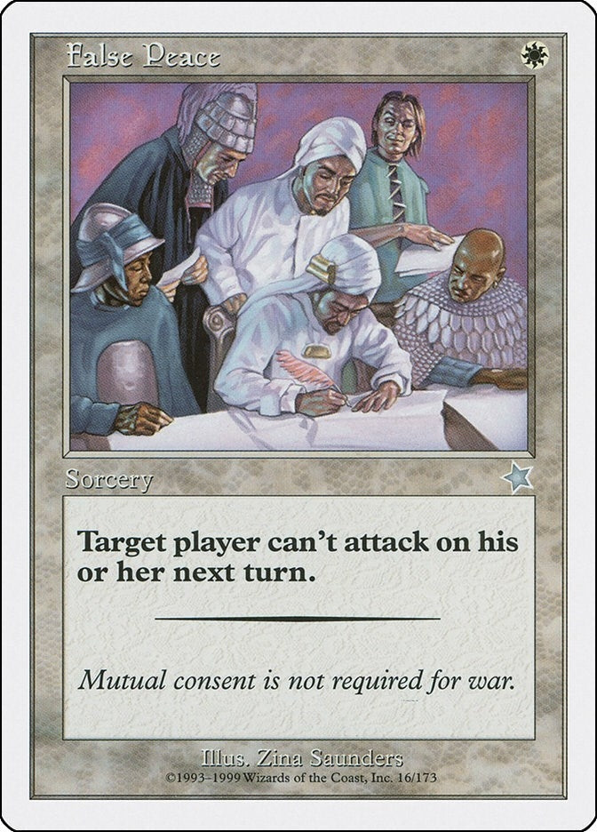 Image for False Peace (16) (Starter 1999) - Magic: The Gathering