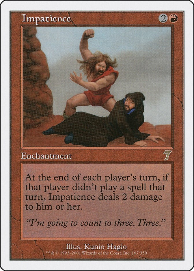 Image for Impatience (197) (7th Edition) - Magic: The Gathering