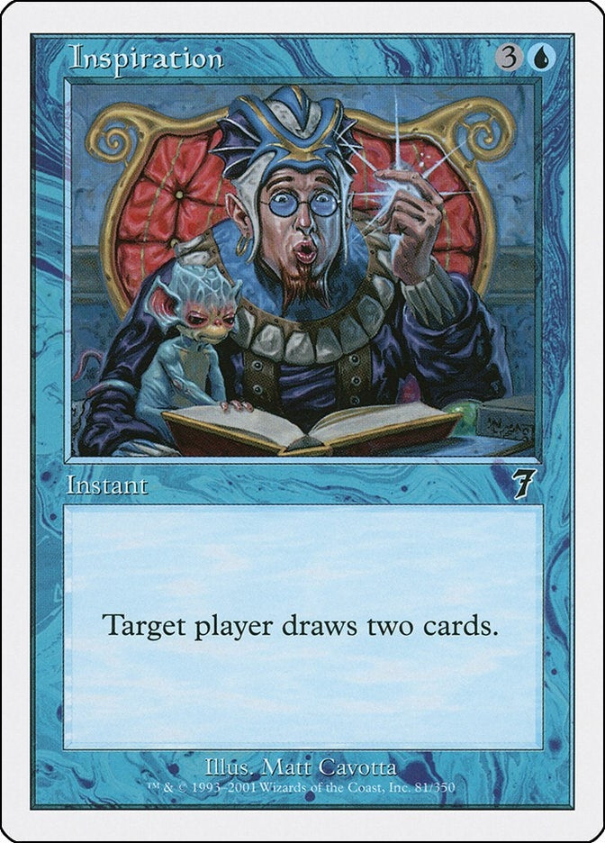 Image for Inspiration (81) (7th Edition) - Magic: The Gathering