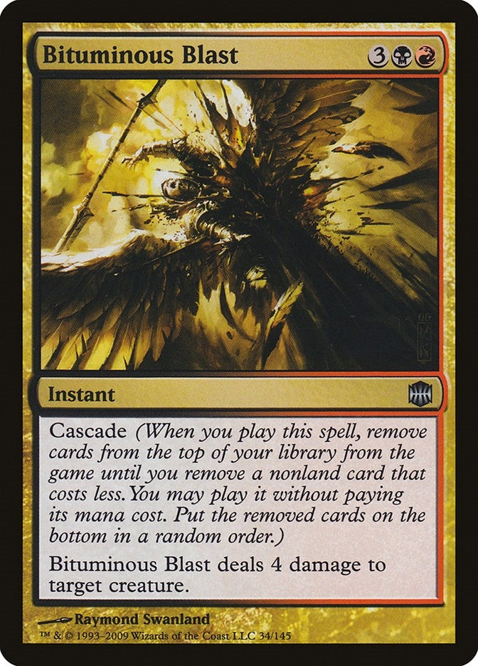 Image for Bituminous Blast (34) (Alara Reborn) - Magic: The Gathering
