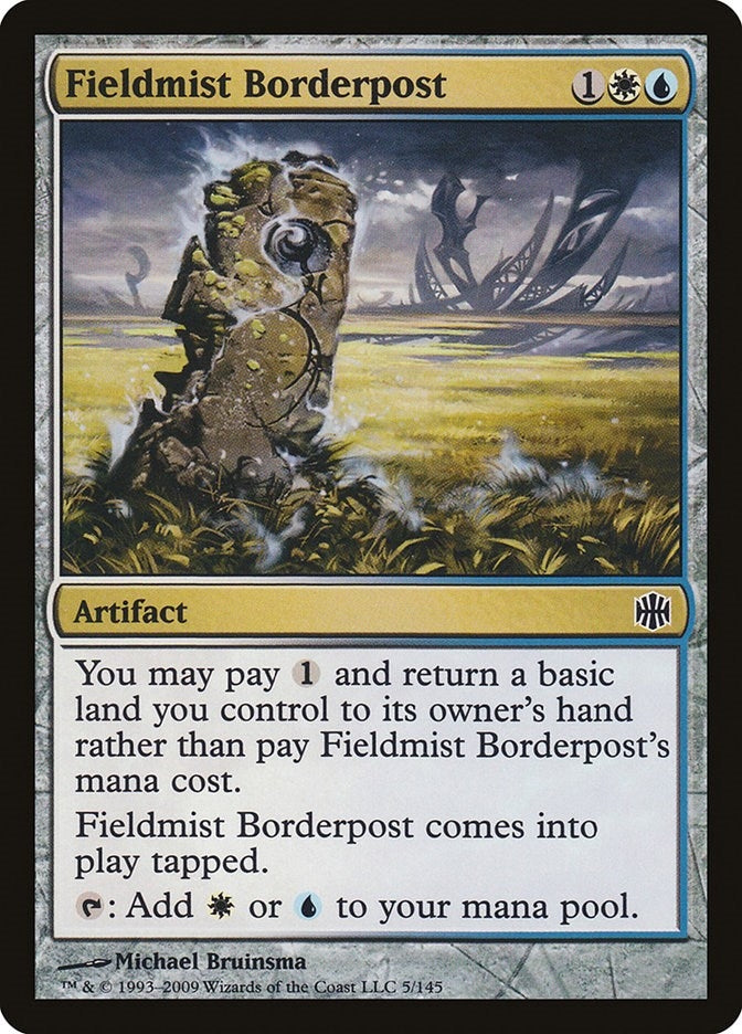 Image for Fieldmist Borderpost (5) (Alara Reborn) - Magic: The Gathering