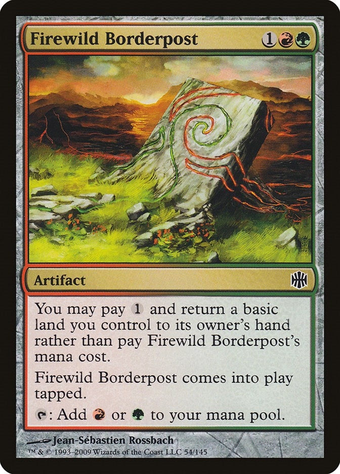 Image for Firewild Borderpost (54) (Alara Reborn) - Magic: The Gathering