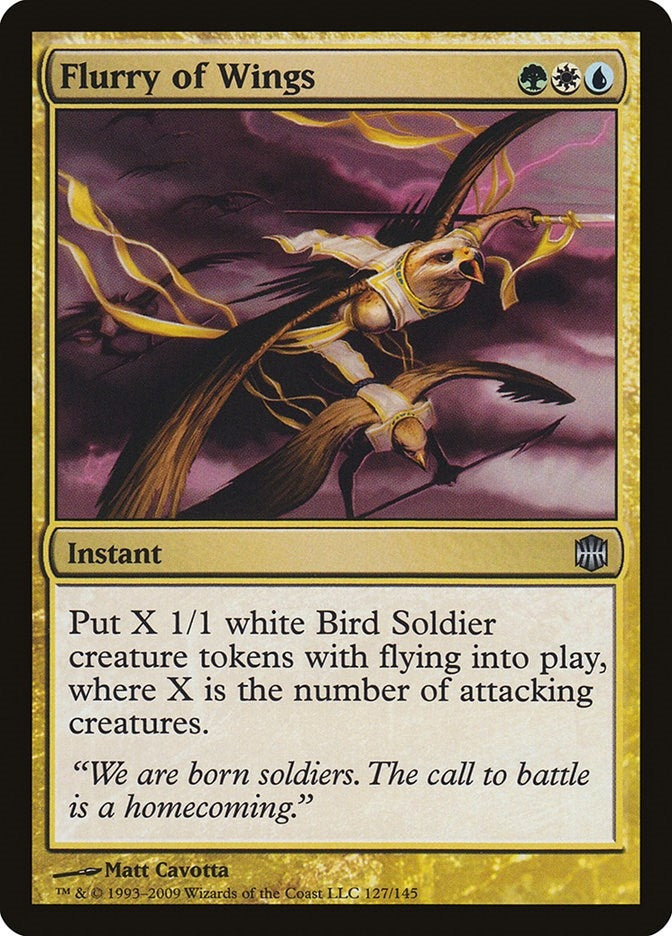 Image for Flurry of Wings (127) (Alara Reborn) - Magic: The Gathering