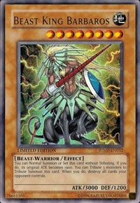 Image for Beast King Barbaros (JUMP-EN032) (SJMP) - YuGiOh
