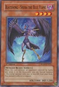 Image for Blackwing - Shura the Blue Flame (RGBT-EN011) (RGBT) - YuGiOh