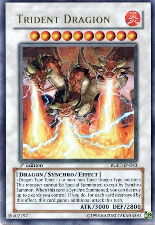 Image for Trident Dragion (RGBT-EN043) (RGBT) - YuGiOh