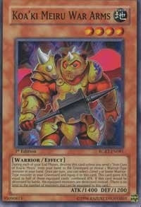 Image for Koa'ki Meiru War Arms (RGBT-EN081) (RGBT) - YuGiOh