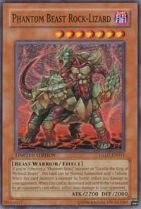 Image for Phantom Beast Rock-Lizard (GLD2-EN014) (GLD2) - YuGiOh
