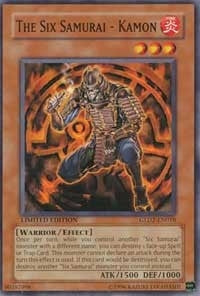 Image for The Six Samurai - Kamon (GLD2-EN018) (GLD2) - YuGiOh