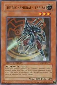 Image for The Six Samurai - Yariza (GLD2-EN019) (GLD2) - YuGiOh