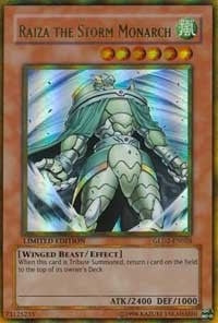 Image for Raiza the Storm Monarch (GLD2-EN026) (GLD2) - YuGiOh