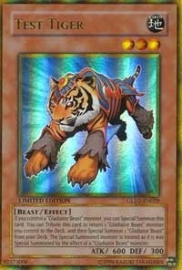 Image for Test Tiger (GLD2-EN029) (GLD2) - YuGiOh