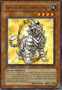 Image for Crystal Beast Topaz Tiger (DP07-EN004) (DP07) - YuGiOh