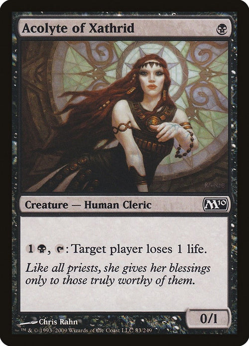 Image for Acolyte of Xathrid (83) (Magic 2010 (M10)) - Magic: The Gathering
