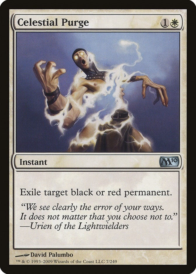 Image for Celestial Purge (7) (Magic 2010 (M10)) - Magic: The Gathering