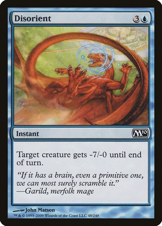 Image for Disorient (48) (Magic 2010 (M10)) - Magic: The Gathering