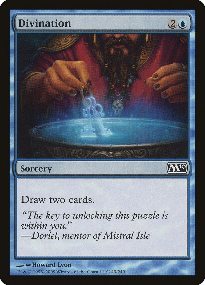 Image for Divination (49) (Magic 2010 (M10)) - Magic: The Gathering