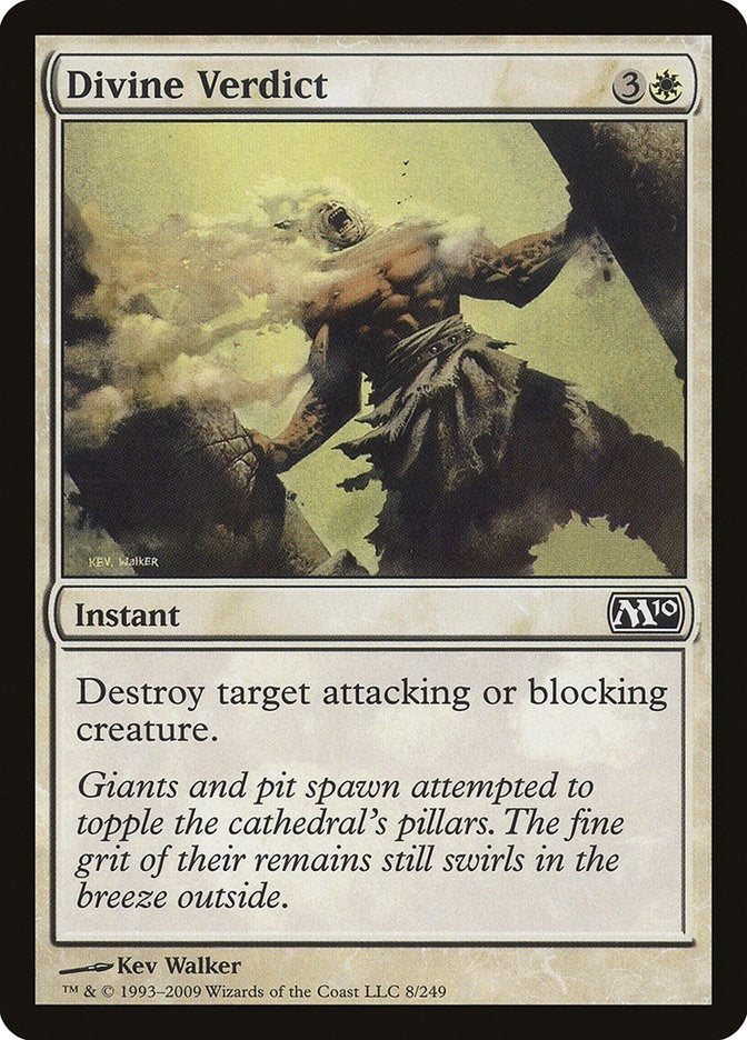 Image for Divine Verdict (8) (Magic 2010 (M10)) - Magic: The Gathering