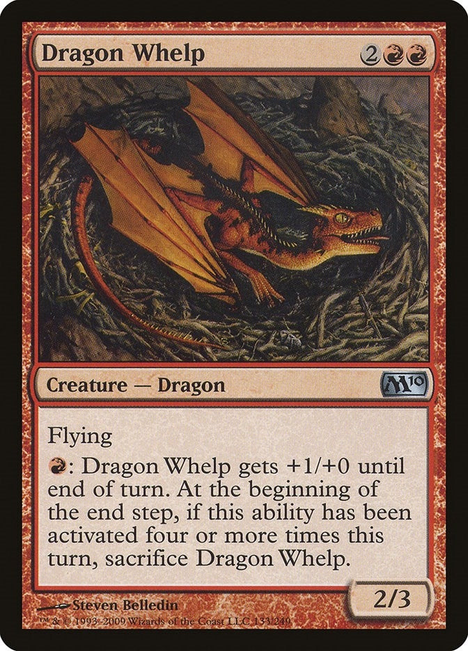 Image for Dragon Whelp (133) (Magic 2010 (M10)) - Magic: The Gathering