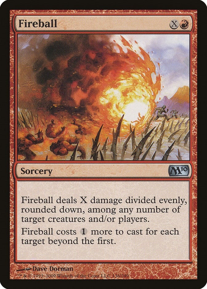 Image for Fireball (136) (Magic 2010 (M10)) - Magic: The Gathering