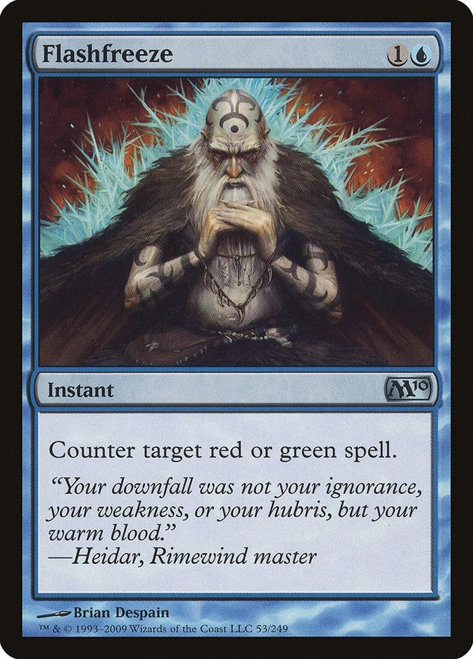 Image for Flashfreeze (53) (Magic 2010 (M10)) - Magic: The Gathering