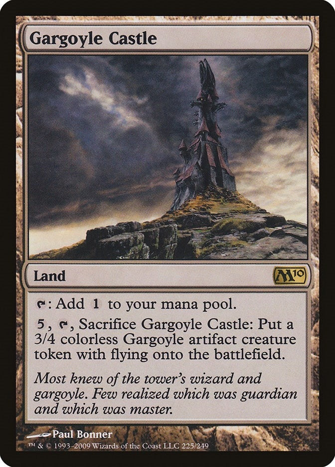 Image for Gargoyle Castle (225) (Magic 2010 (M10)) - Magic: The Gathering