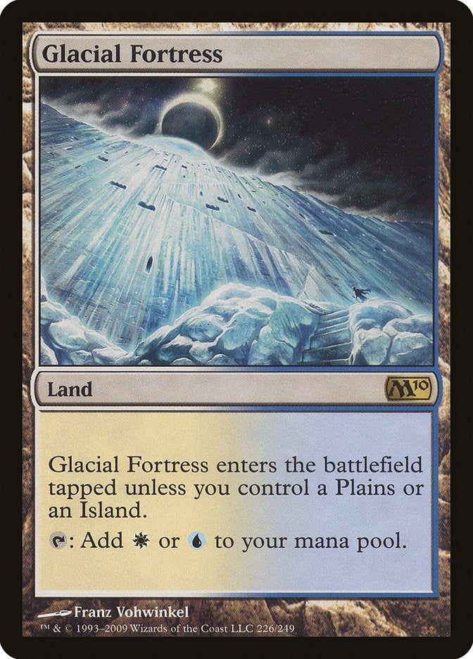 Image for Glacial Fortress (226) (Magic 2010 (M10)) - Magic: The Gathering