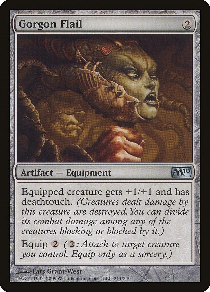 Image for Gorgon Flail (211) (Magic 2010 (M10)) - Magic: The Gathering