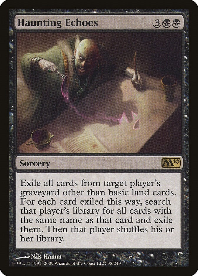 Image for Haunting Echoes (98) (Magic 2010 (M10)) - Magic: The Gathering