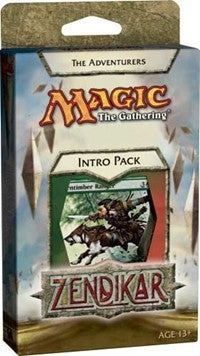 Image for Zendikar - Intro Pack - Green - The Adventurers - Magic: The Gathering