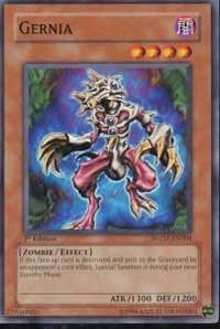 Image for Gernia (SDZW-EN004) (SDZW) - YuGiOh