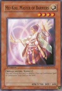 Image for Mei-Kou, Master of Barriers (SDSC-EN016) (SDSC) - YuGiOh