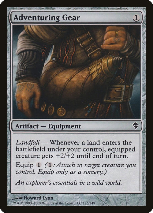 Image for Adventuring Gear (195) (Zendikar) - Magic: The Gathering