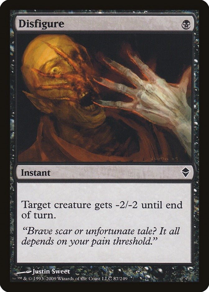 Image for Disfigure (87) (Zendikar) - Magic: The Gathering