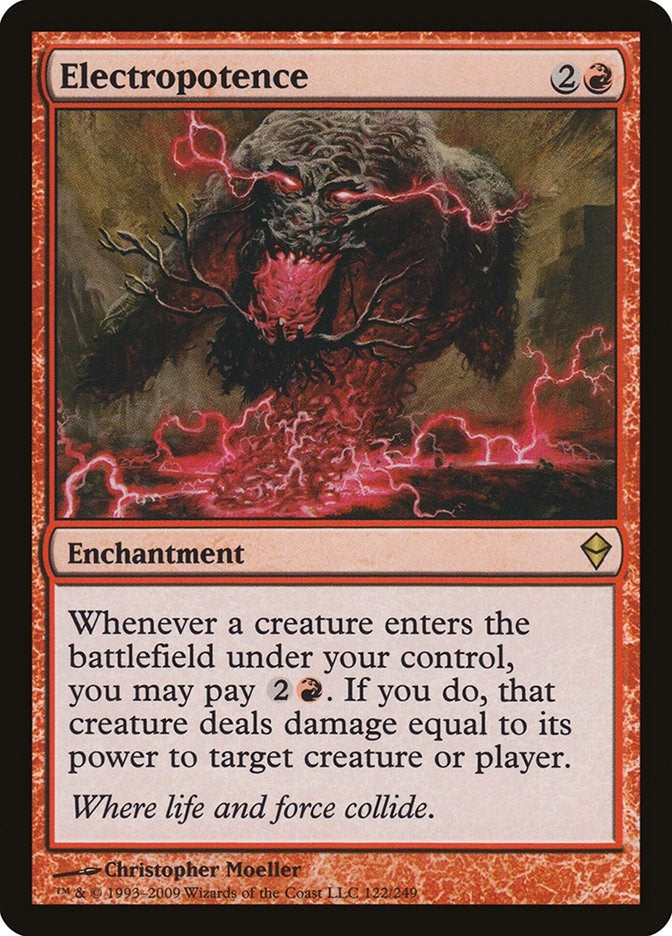 Image for Electropotence (122) (Zendikar) - Magic: The Gathering