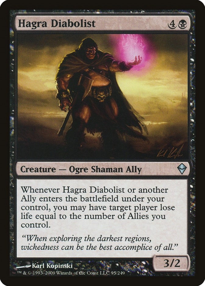 Image for Hagra Diabolist (95) (Zendikar) - Magic: The Gathering