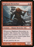 Image for Highland Berserker (132) (Zendikar) - Magic: The Gathering