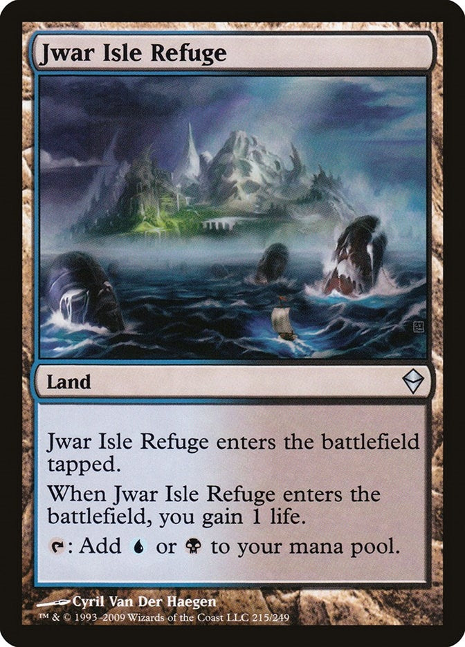 Image for Jwar Isle Refuge (215) (Zendikar) - Magic: The Gathering