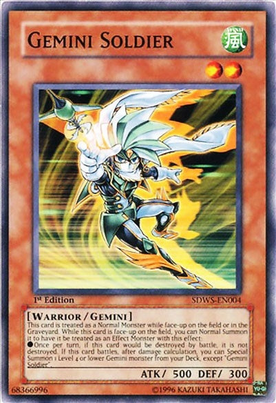 Image for Gemini Soldier (SDWS-EN004) (SDWS) - YuGiOh