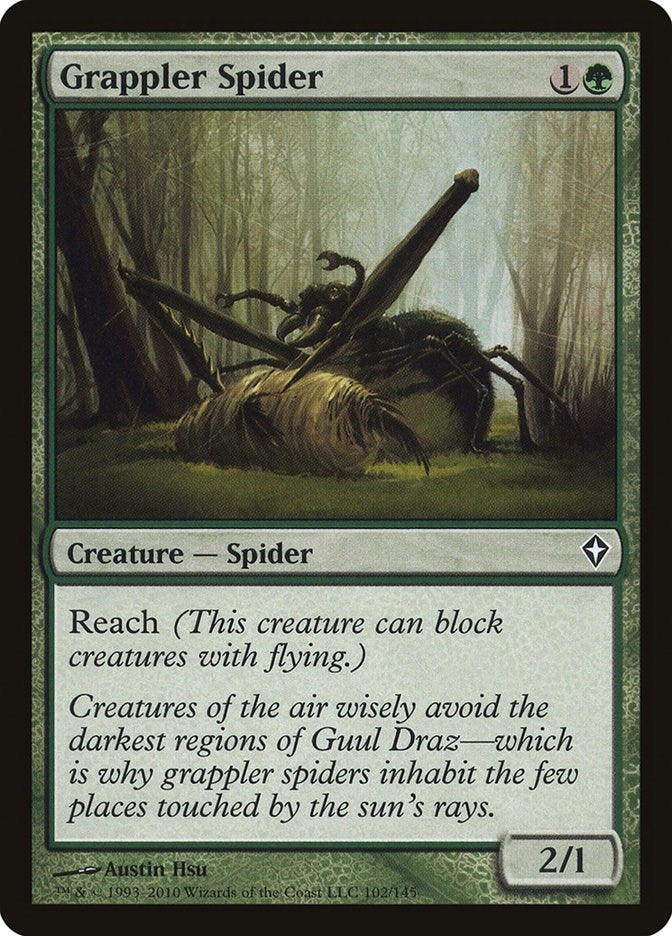 Image for Grappler Spider (102) (Worldwake) - Magic: The Gathering