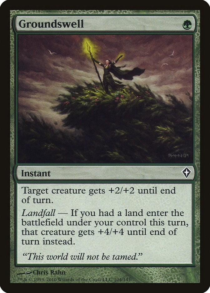 Image for Groundswell (104) (Worldwake) - Magic: The Gathering