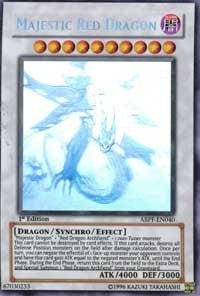 Majestic Red Dragon (Ghost Rare) (ABPF-EN040) (ABPF)