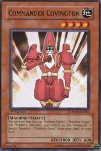 Image for Commander Covington (SDMM-EN005) (SDMM) - YuGiOh