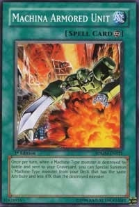 Image for Machina Armored Unit (SDMM-EN021) (SDMM) - YuGiOh