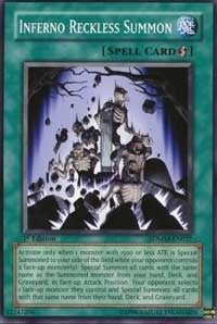 Image for Inferno Reckless Summon (SDMM-EN027) (SDMM) - YuGiOh