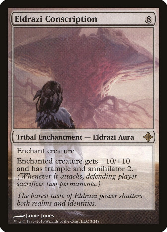 Image for Eldrazi Conscription (3) (Rise of the Eldrazi) - Magic: The Gathering
